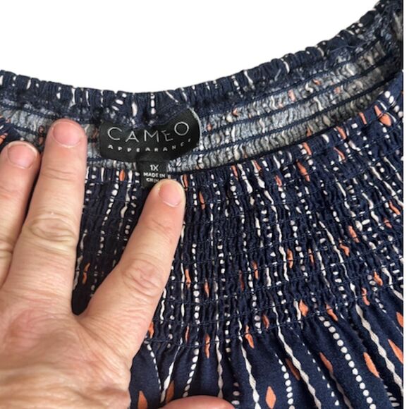 Cameo off shoulder ruffle sleeve blouse - Picture 6 of 8